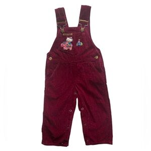SUPER RARE 1980’s HELLO KITTY OVERALLS